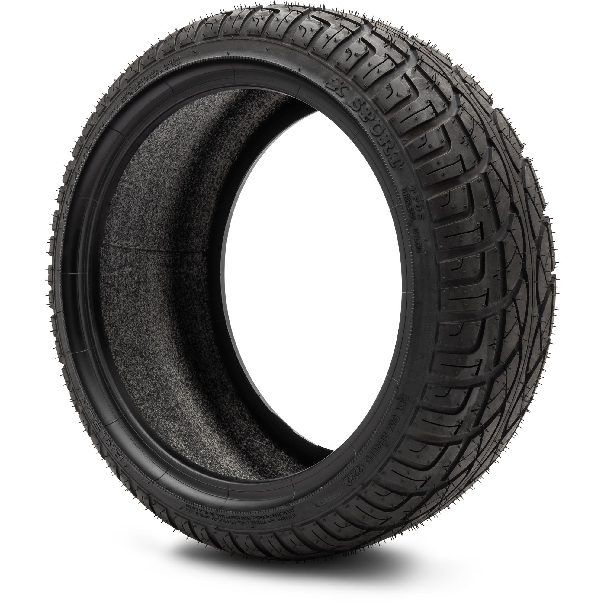 Arisun 205/30-14 "X-Sport" DOT Low Profile Golf Cart Tire (4-Ply)