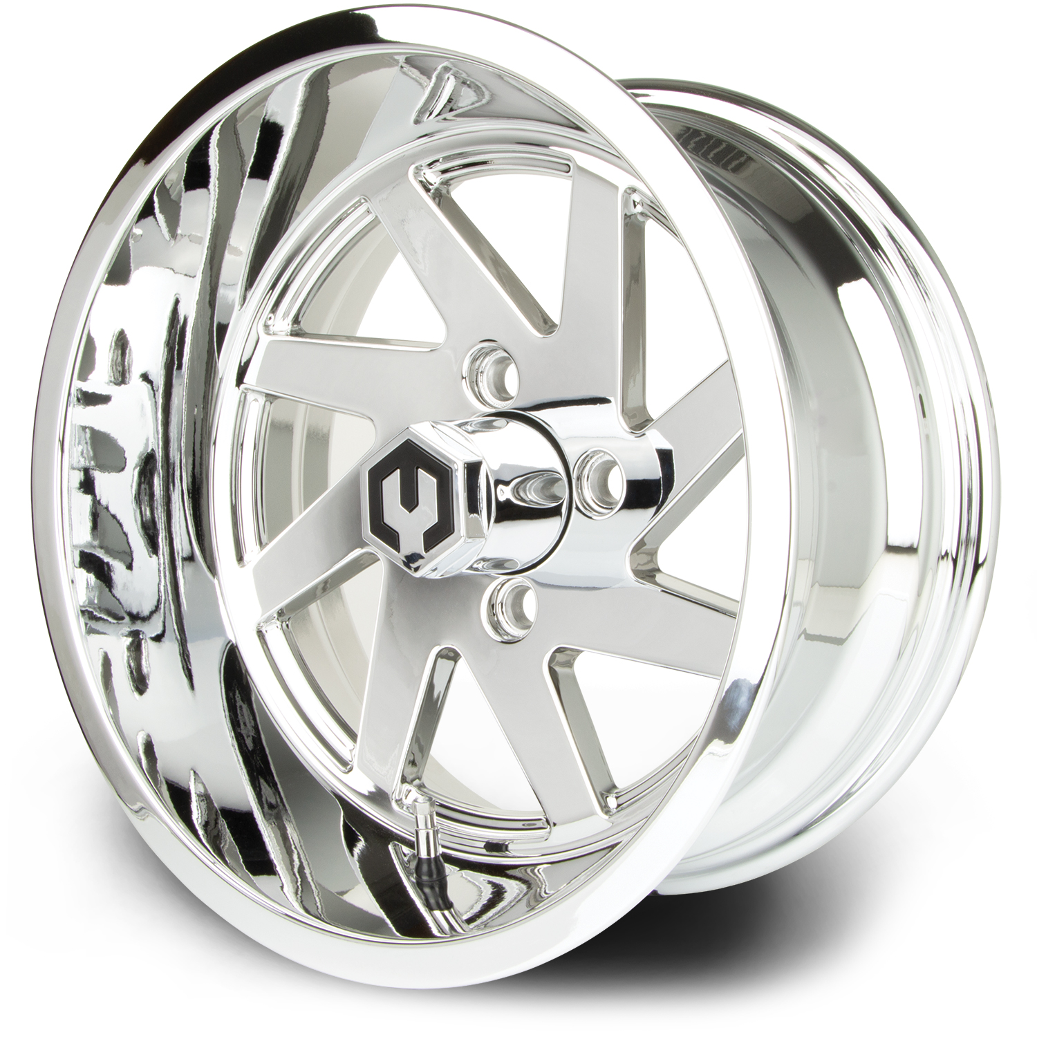 MODZ® 14" Fury Chrome Golf Cart Wheel