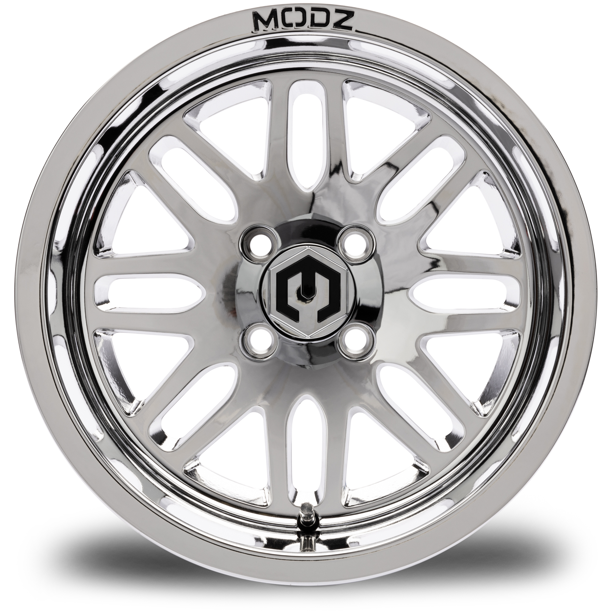 MODZ® 14" Mayhem Chrome Golf Cart Wheel