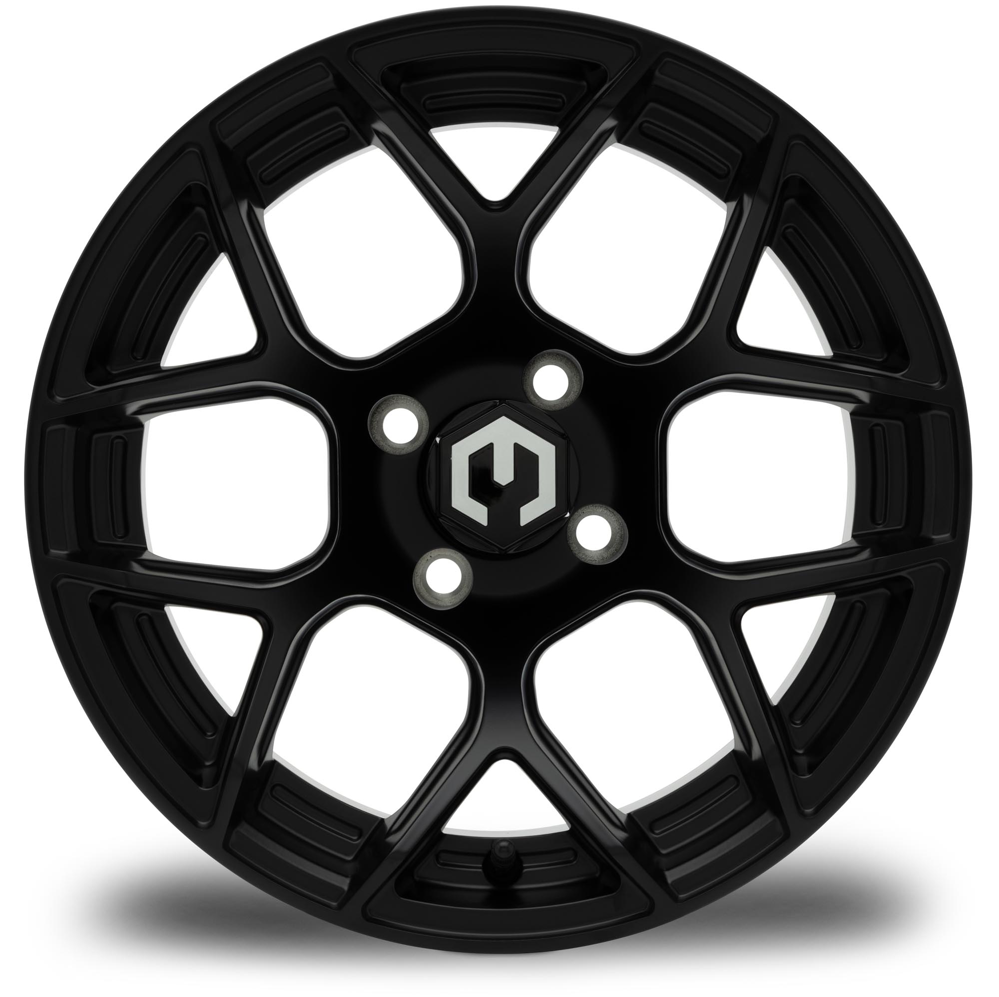 MODZ® 14" Renegade Matte Black Golf Cart Wheel