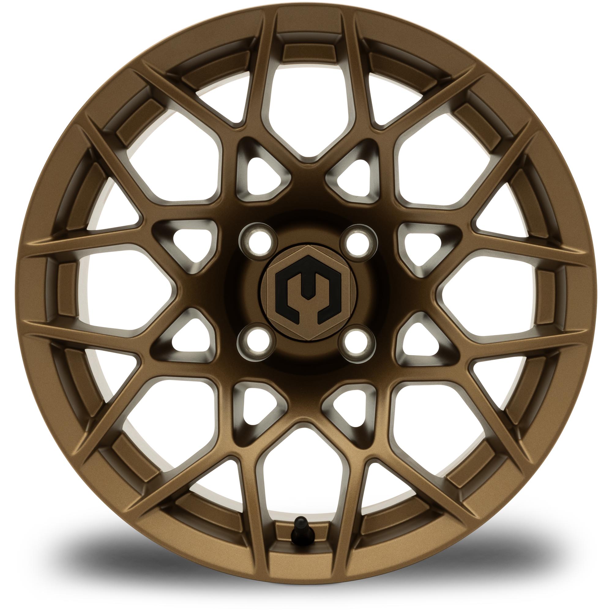 MODZ® 14" Blitz Matte Bronze Golf Cart Wheel