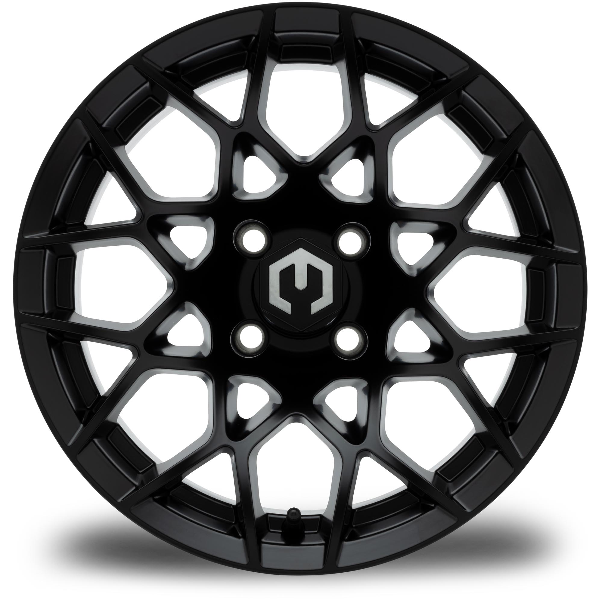 MODZ® 14" Blitz Matte Black Golf Cart Wheel