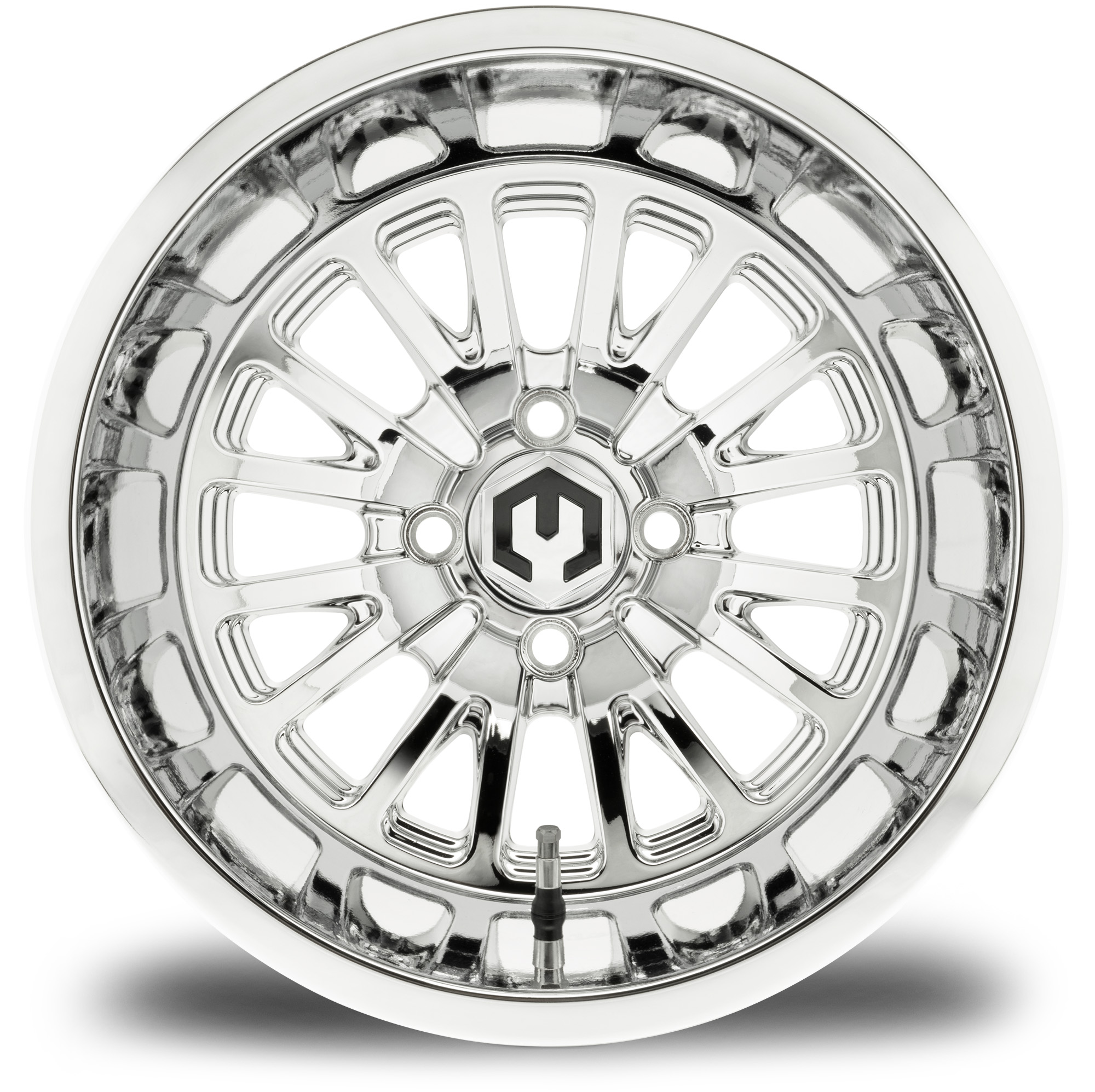 MODZ® 14" Assassin 14x10 Chrome Golf Cart Wheel