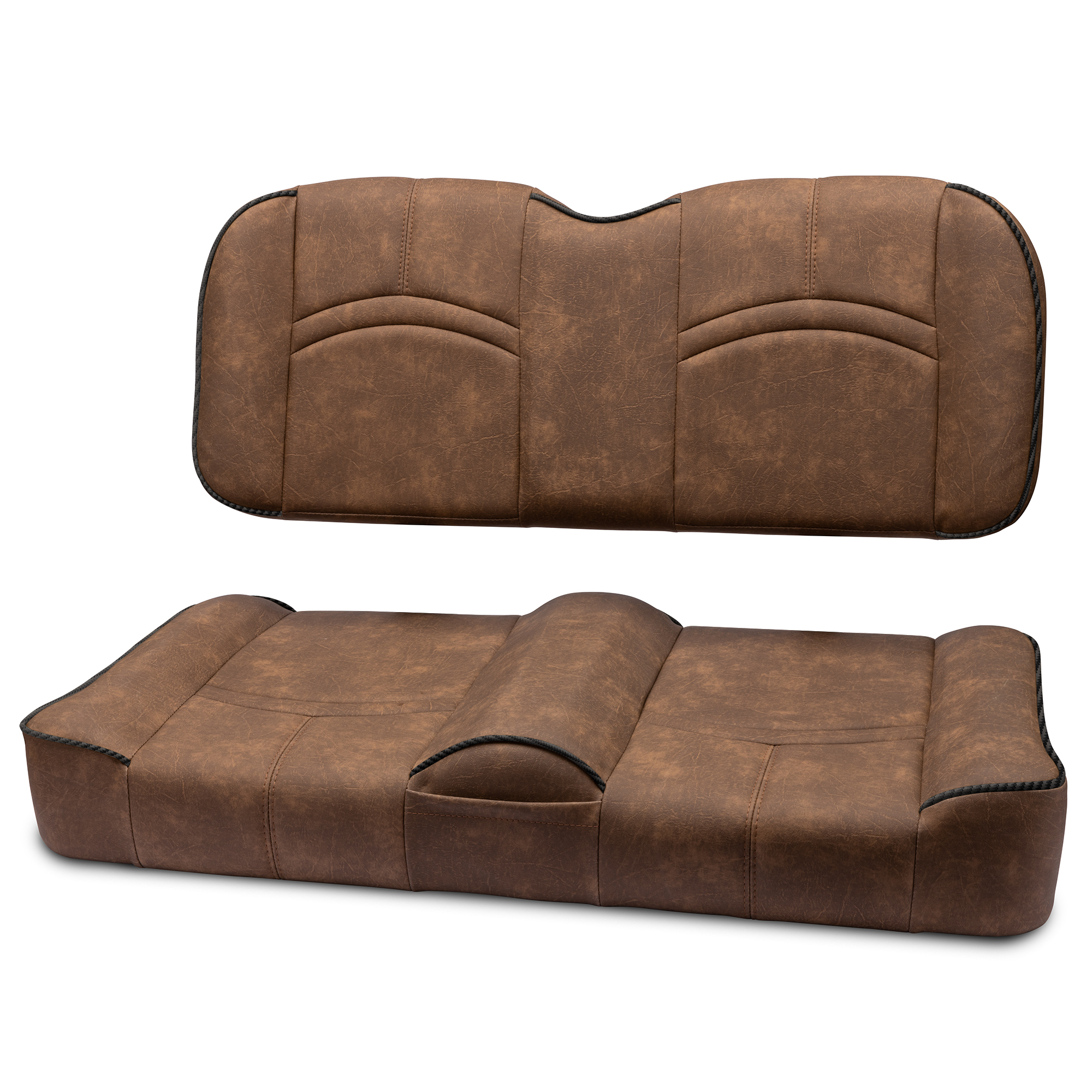 MODZ® FS1 Custom Front Seat -  Brown Base - Choose Pattern and Accent Colors