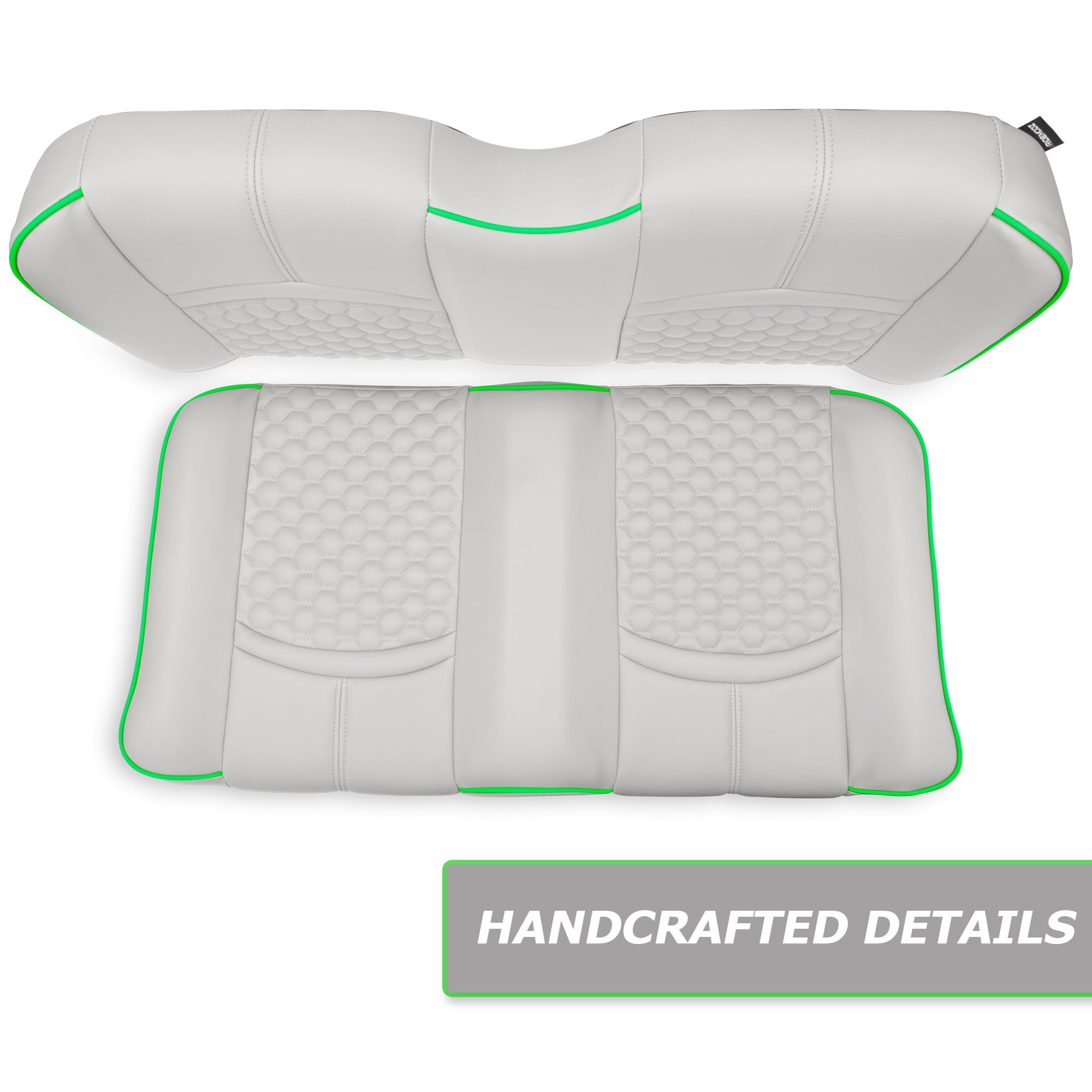 MODZ® FS1 Custom Front Seat - White Base - Choose Pattern and Accent Colors