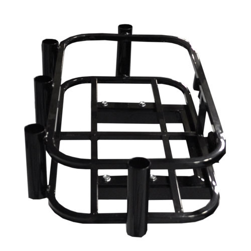 Madjax Cooler and Rod Holder Rack, Hitch Mount