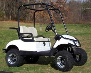 Yamaha Drive 2007-Up Upper Brush Guard Roll Cage | Golf Cart Accessories