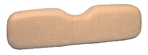 E-Z-GO Seat Back Cover For TXT & Medalist Golf Carts - Tan Vinyl, Fits 1995-2008