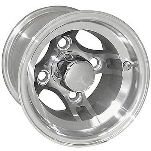 RHOX Brickyard Machined Golf Cart Wheel 