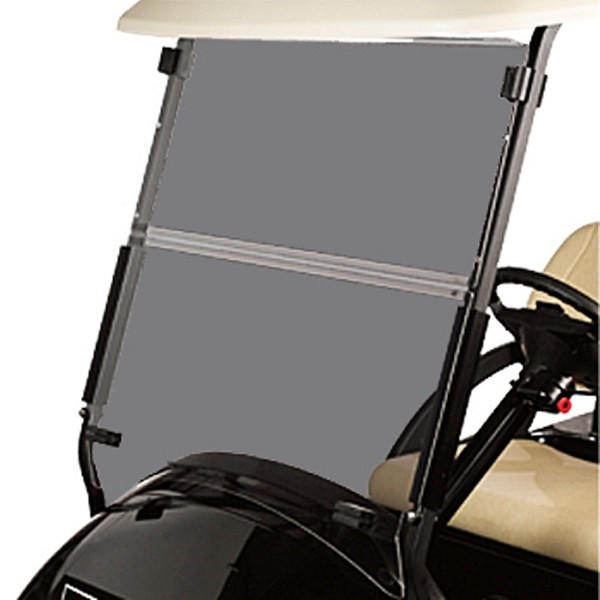 Windshield, EZGO golf carts Folding Acrylic 3/16" Windshield