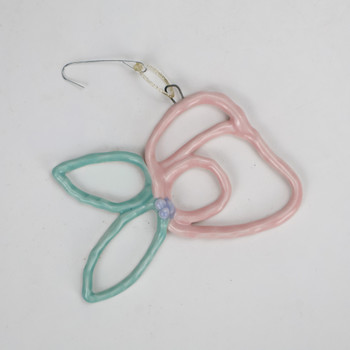 Eliza Weber, Pink Rose Ornament