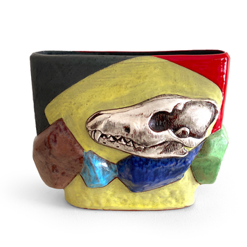 Jessica Brandl - Coyote Skull Vessel