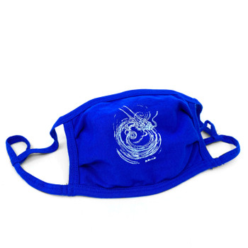 Blue Akio Dragon Mask