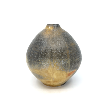 Bill Wilkey - Orb Vase Tan/Grey/Brown