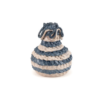 Shea Burke, Blue stripe vessel, 1