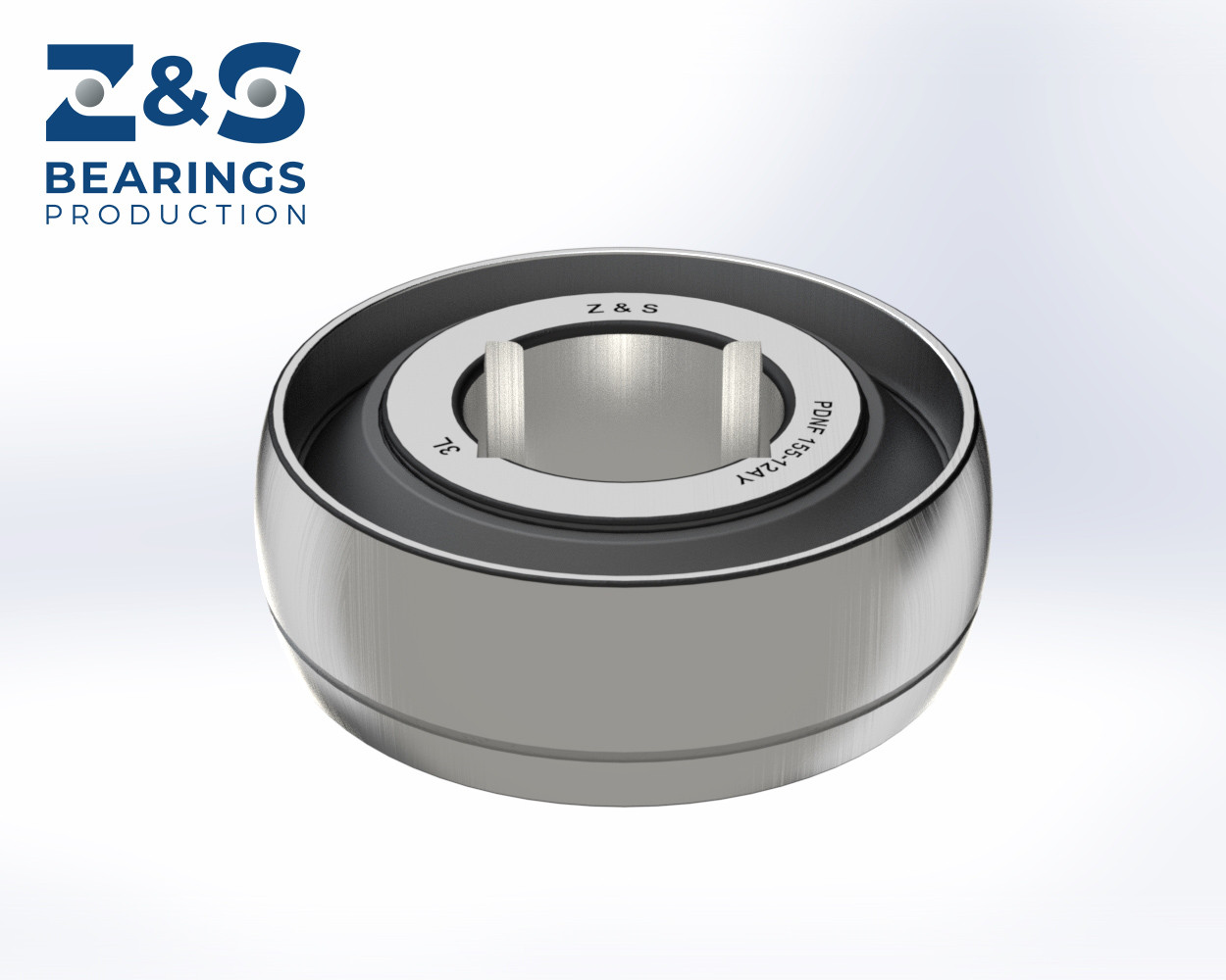 Insert ball bearing PDNF 155/12AY - 2