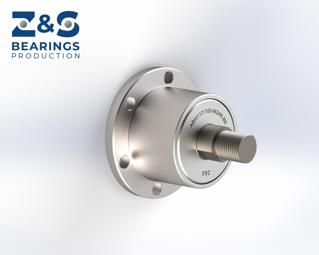 Disc head bearing ABH117/100-M24R-B6 - 2