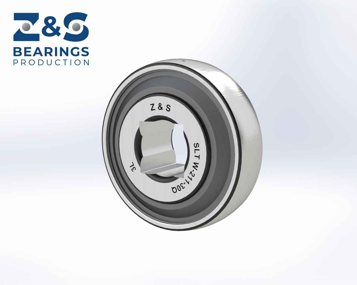 Insert ball bearing SLT W-211-30Q [Z&S] (GVKE30-211-KTT-B-AS2/V) - 1