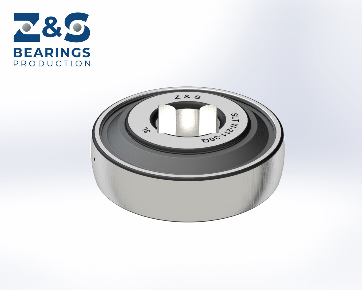 Insert ball bearing SLT W-211-30Q [Z&S] (GVKE30-211-KTT-B-AS2/V) - 2