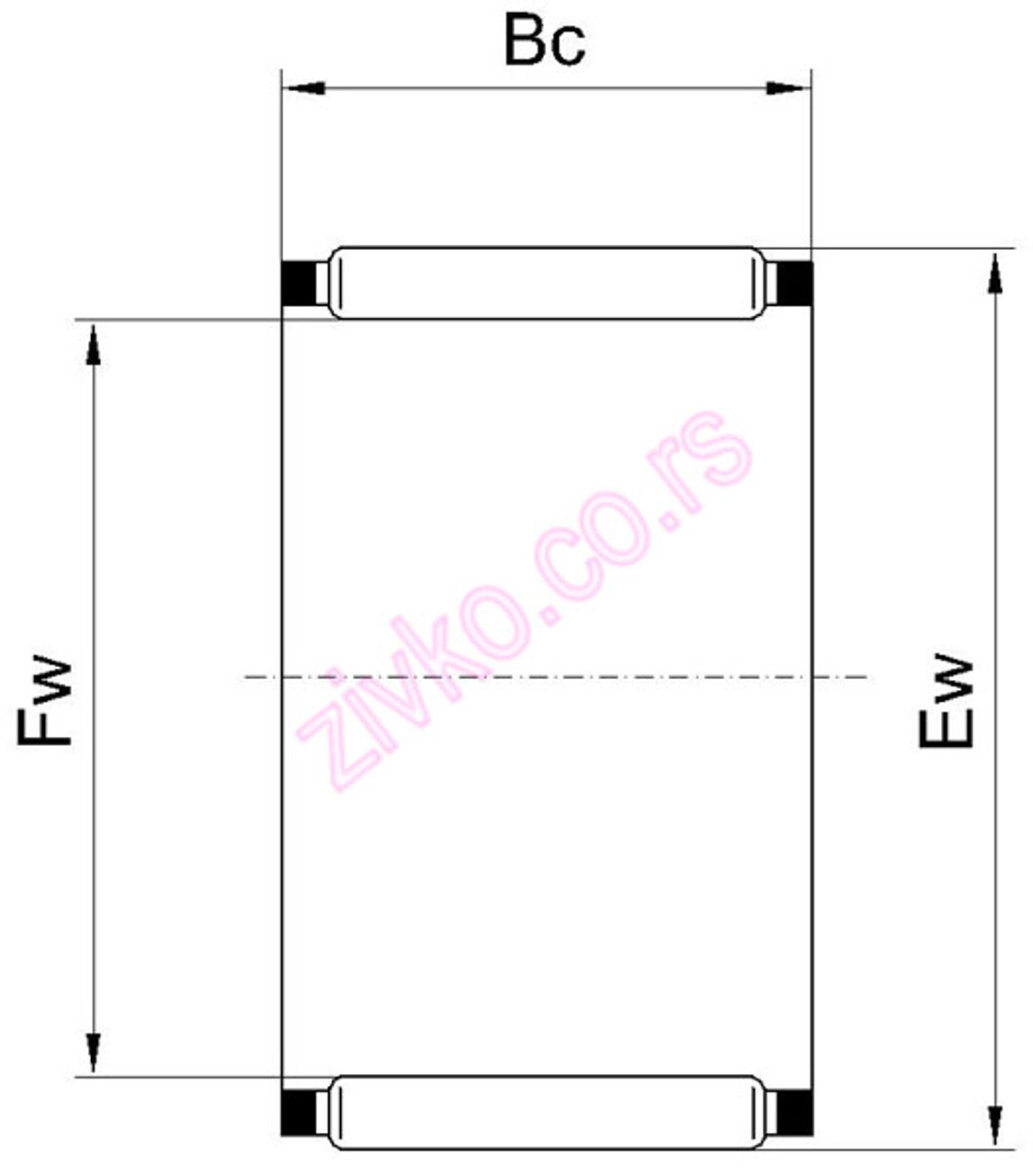 Drawing K 68 X 74 X 20