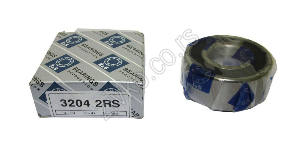 Deep groove ball bearing 3204 2RS C3 - 3