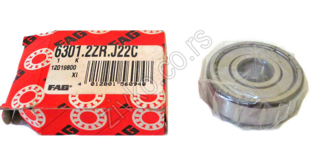 Deep groove ball bearing 6301 ZZ - 2
