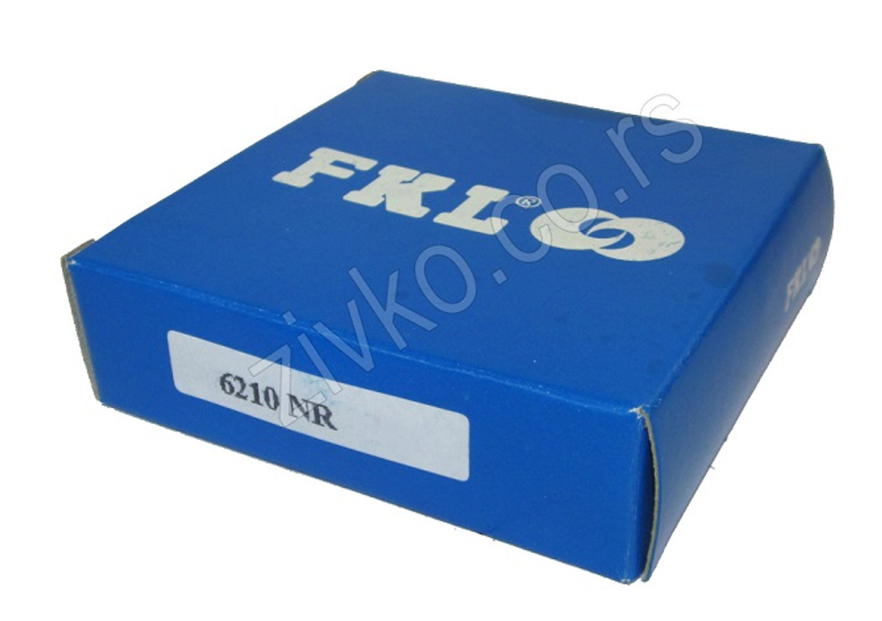 Deep groove ball bearing 6210 NR - 1