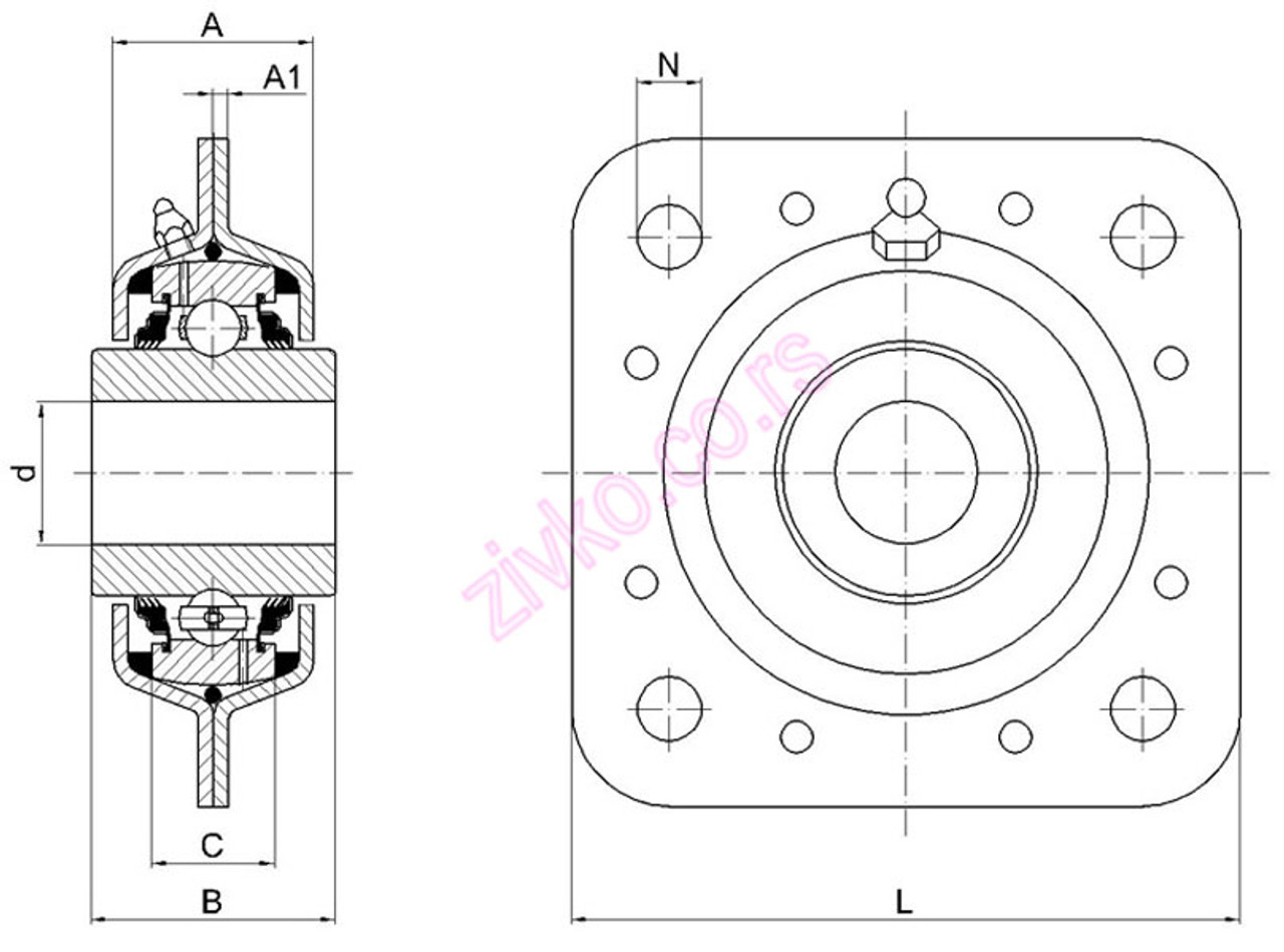 Drawing ST491/GW209PPB40