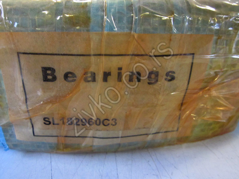 Cylindrical roller bearing SL 182960 C3 - 2