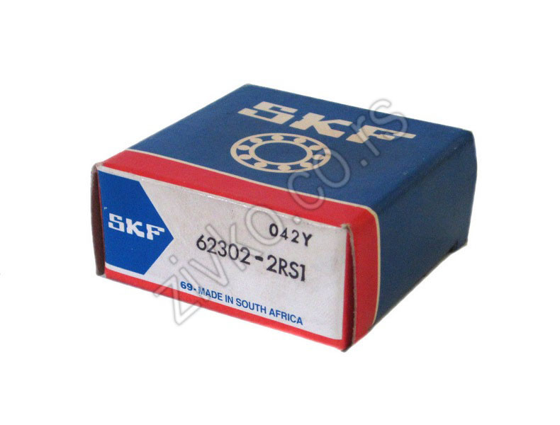 Deep groove ball bearing 62302 2RS - 1