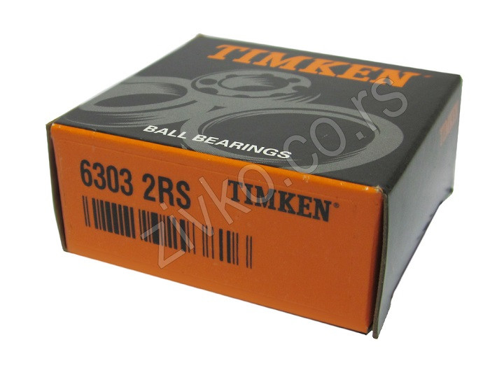 Deep groove ball bearing 6303 2RS - 1