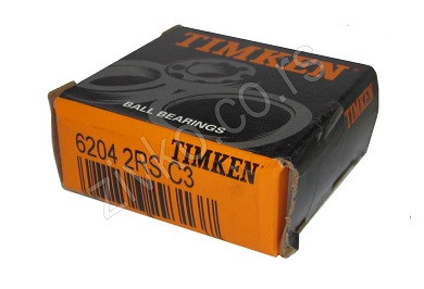 Deep groove ball bearing 6204 2RS C3 - 1