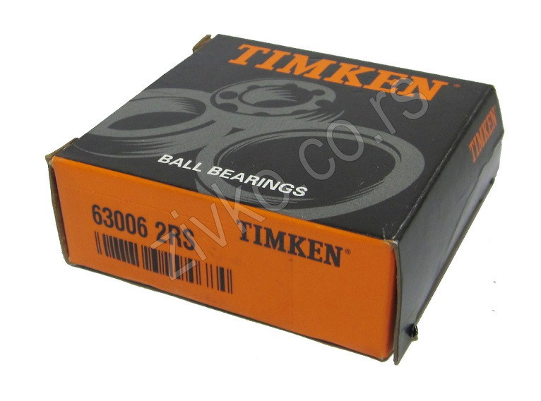 Deep groove ball bearing 63006 2RS - 1