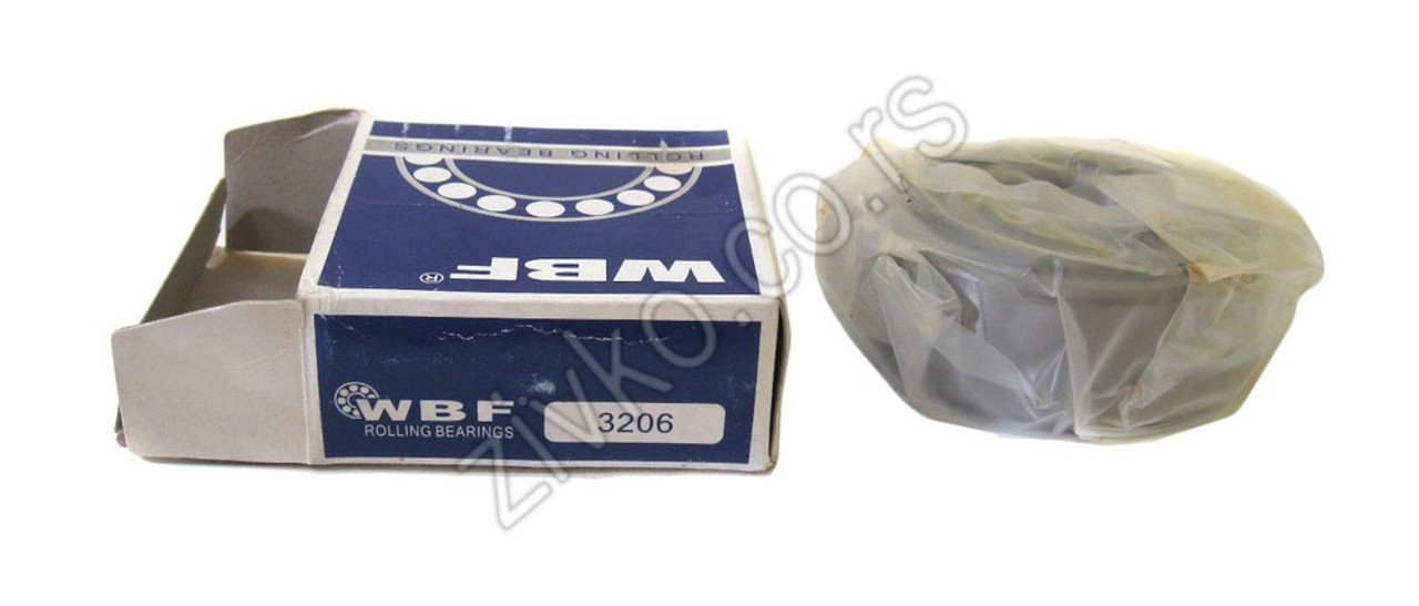 Deep groove ball bearing 3206 - 3