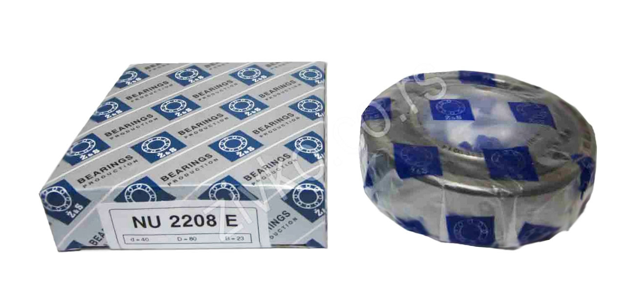 Cylindrical roller bearing NU 2208 E - 2