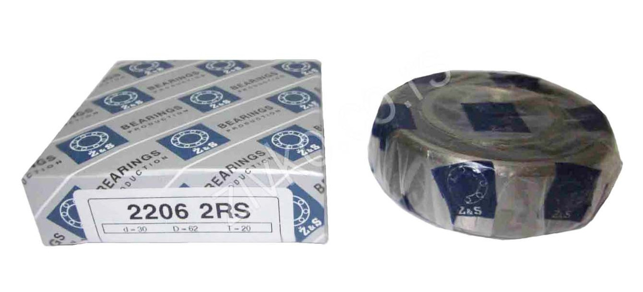 Deep groove ball bearing 2206 2RS - 2