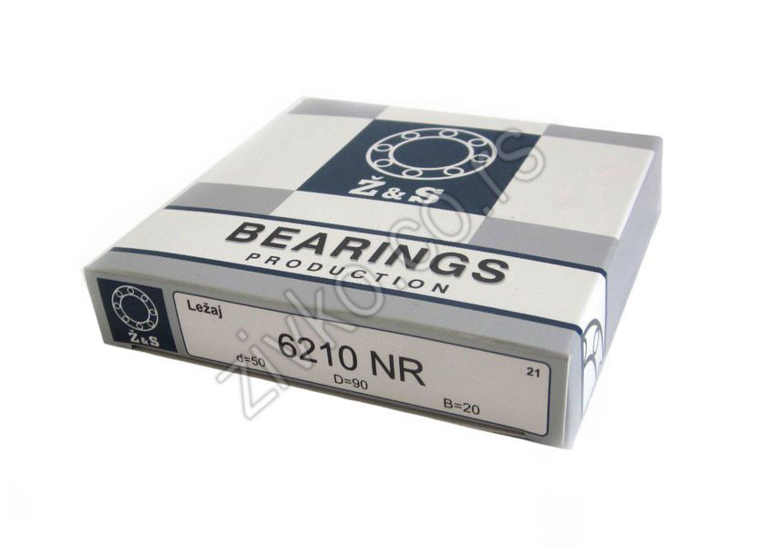 Deep groove ball bearing 6210 NR - 4