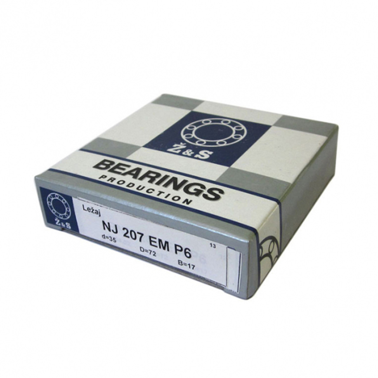 Cylindrical roller bearing NJ 207 EM P6 - 5