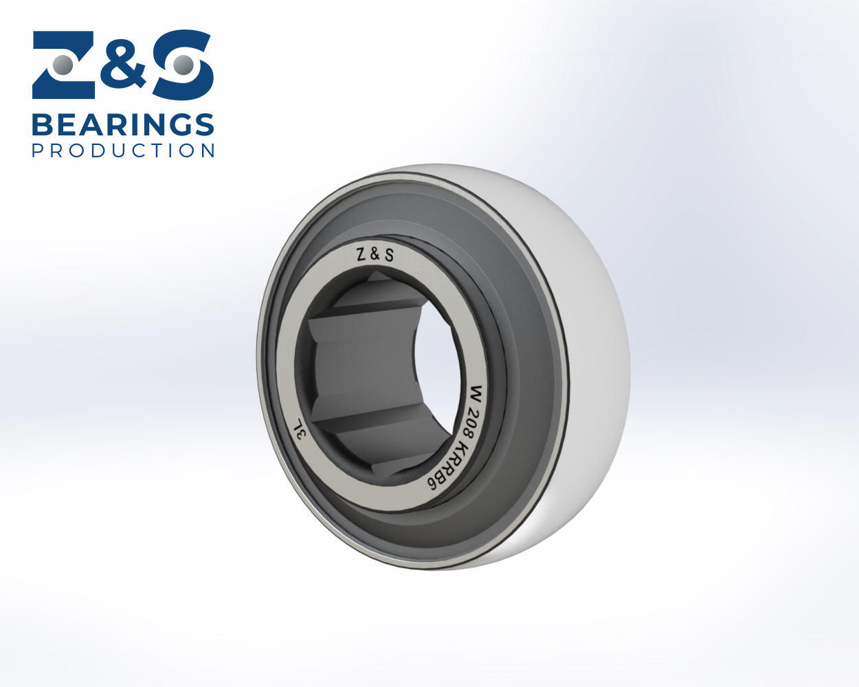 Insert ball bearing W208KRRB6 - 1