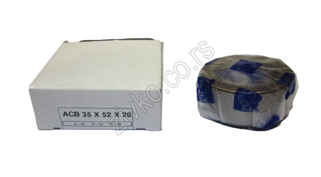 Deep groove ball bearing ACB 35 x 52 x 20 - 3