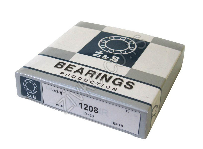 Deep groove ball bearing 1208 - 4