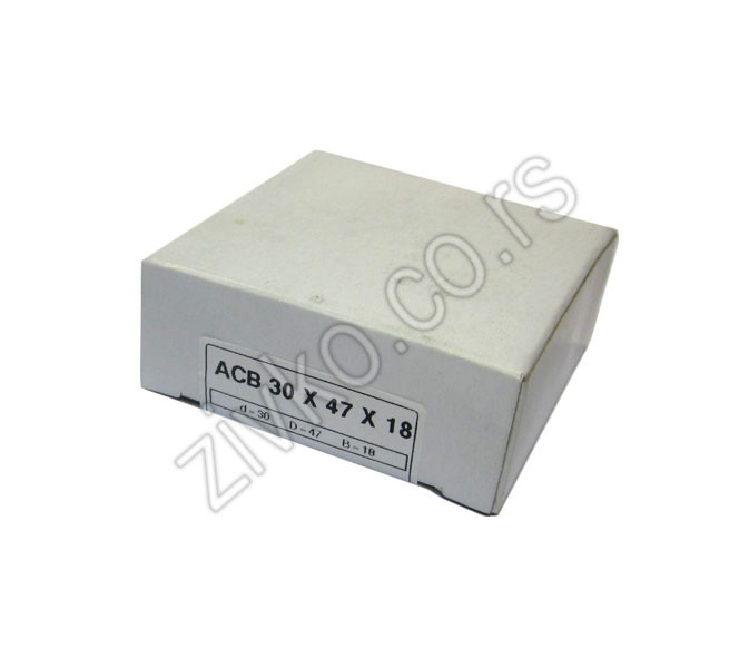 Deep groove ball bearing ACB 30 x 47 x 18 - 4