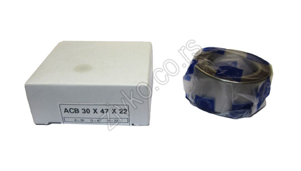 Deep groove ball bearing ACB 30 x 47 x 22 - 3
