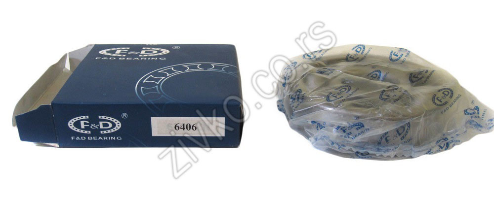 Deep groove ball bearing 6406 - 3