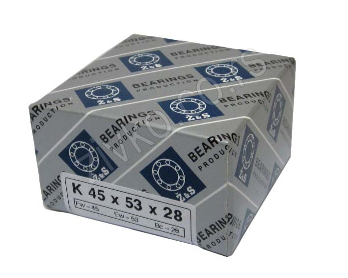 Needle roller bearing K 45 X 53 X 28 - 1