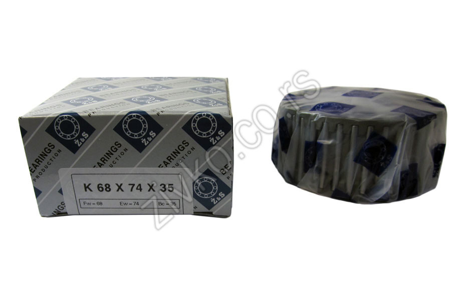 Needle roller bearing K 68 X 74 X 35  - 3