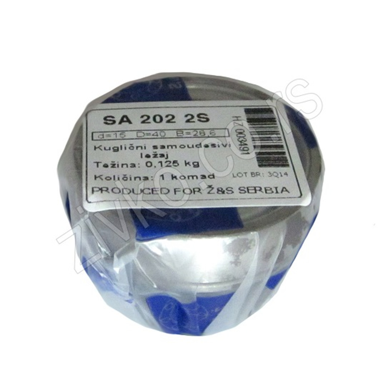 Insert ball bearing SA 202 - 1