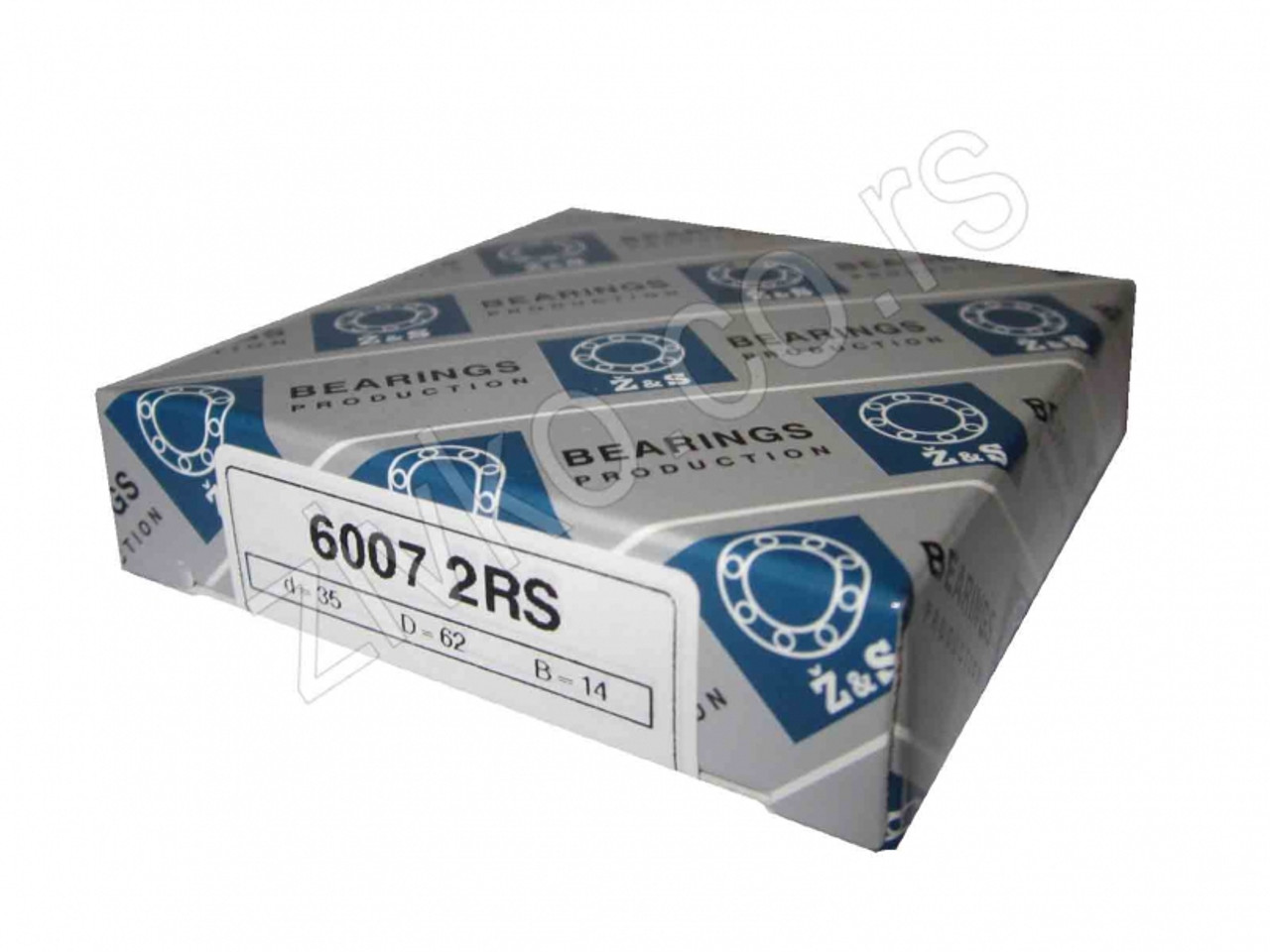 Deep groove ball bearing 6007 2RS - 1