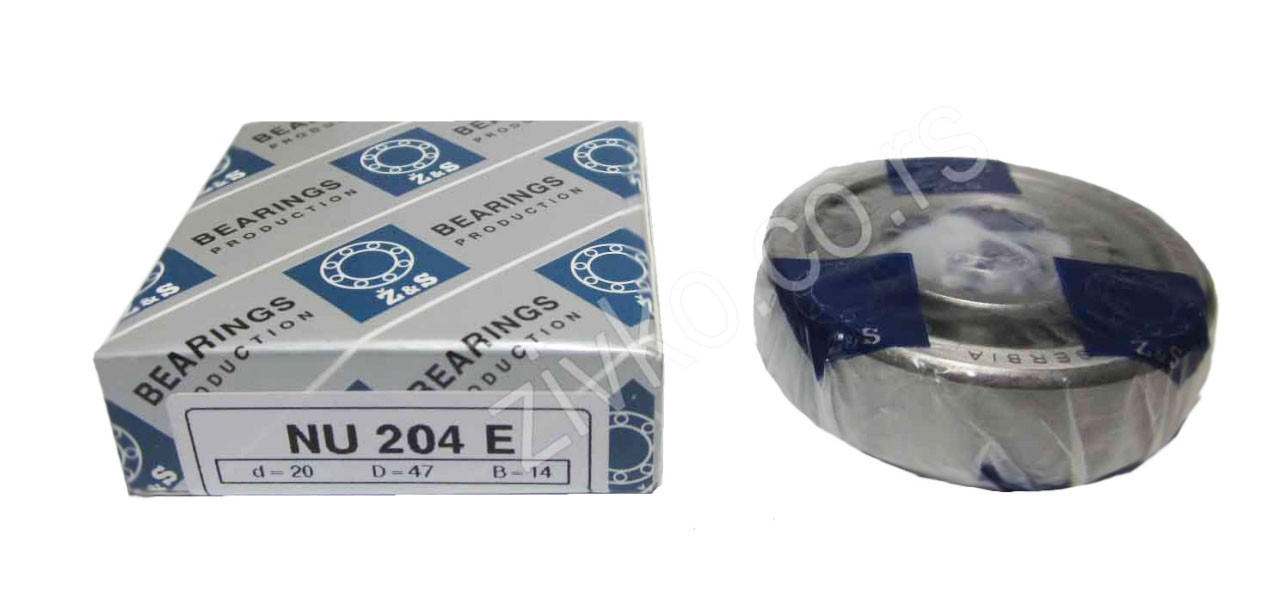 Cylindrical roller bearing NU 204 E - 2