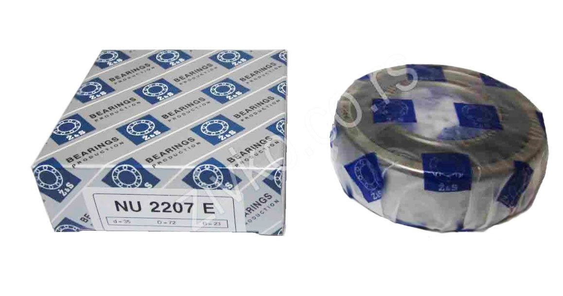 Cylindrical roller bearing NU 2207 E - 2